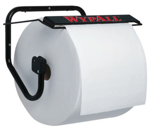 Black Wypall Jumbo Wiperwall Mount Dispenser (412-80579) View Product Image