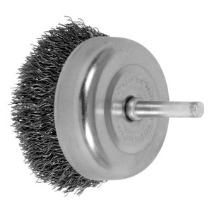 2-1/2" CRIMPED SHANK MOUNTED CUP BRUSH .012 CS W (419-82830) View Product Image