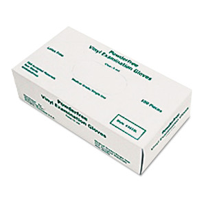 MCR Safety Disposable Vinyl Gloves, Large, 5 mil, Medical Grade, 100/Box (MPG5010L) View Product Image