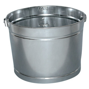 5Qt Galvanized Metal Pail (455-5Qt) View Product Image