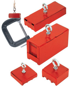 Heavy Duty Magnetic Base100Lb Pull Red (456-07541) View Product Image