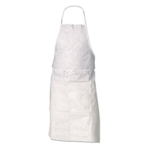 KleenGuard A20 Apron, 28" x 40",  One Size Fits All, White (KCC36550) View Product Image