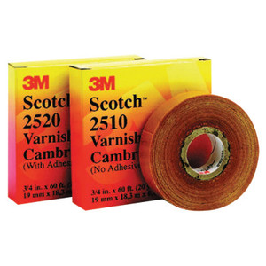 2520 Varnished Cambrictape 3/4"X60' (500-048367) View Product Image