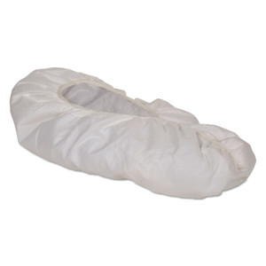 KleenGuard A40 Shoe Covers, One Size Fits All, White, 400/Carton (KCC44490) View Product Image