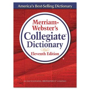 Merriam Webster Merriam-Websters Collegiate Dictionary, 11th Edition, Hardcover, 1,664 Pages (MER8095) View Product Image