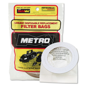 DataVac Replacement Bags for Handheld Steel Vacuum/Blower, 5/Pack View Product Image