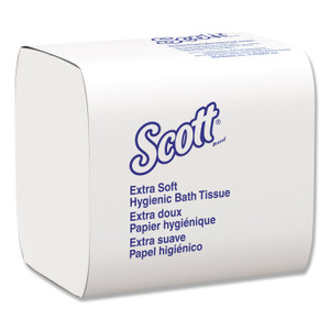 Scott Hygienic Bath Tissue, Septic Safe, 2-Ply, White, 250/Pack, 36 Packs/Carton View Product Image