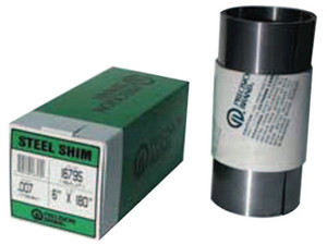 Precision Brand Steel Shim Stock Rolls  0.0005"  Low Carbon 1008/1010 Steel  0.005" X 100" X 6" (605-16320) View Product Image