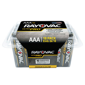 Rayovac Ultra Pro Alkaline Reclosable Batteries  Aaa 620-Alaaa-18Ppj (620-Alaaa-18Ppj) View Product Image