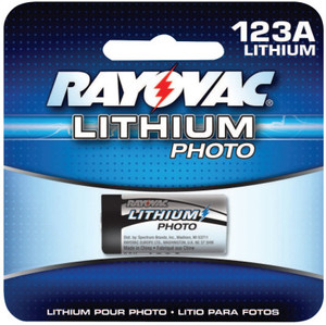 Photo Lithium Carded 123A 1-Pack- 3.0 Volt (620-Rl123A-1G) View Product Image