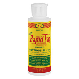 Relton Rapid Tap Metal Cutting Fluids, 4 Oz, Plastic Bottle (618-Raptap-04New) Product Image 