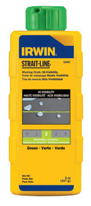 Stanley Products Hi-Visibility Marking Chalks  8 Oz  Hi Vis Green (586-64907) View Product Image