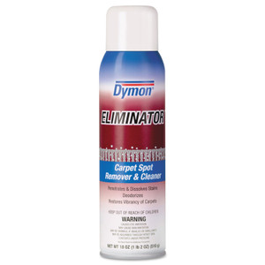 Dymon Eliminator Carpet Spot and Stain Remover, 18 oz Aerosol Spray, 12/Carton View Product Image