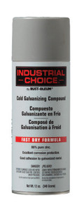Rust-Oleum Industrial Industrial Choice 1600 System Galvanizing Compound  16 Oz Aerosol Can (647-1685830) View Product Image