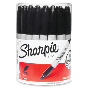 SHARPIE BLACK MARKERS 36CT (652-35010) View Product Image