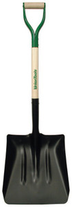 The Ames Companies  Inc. Steel Coal Shovels  14.5 X 13.5 Sq Pt Blade  27 In White Ash D-Grip Handle (760-54109) View Product Image