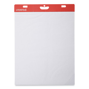 Universal Self-Stick Easel Pad, Unruled, 25 x 30, White, 30 Sheets, 2/Carton (UNV35603) View Product Image