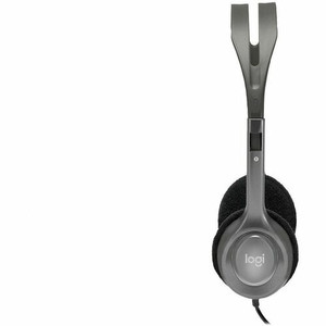 Logitech Stereo Headset H111 - Stereo - Mini-phone (3.5mm) - Wired - 32 Ohm - 20 Hz to 20 kHz Product Image 