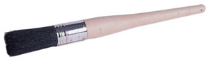 1-1/8" Oval Sash Brush Black China Bristle 2-1 (804-40021) View Product Image