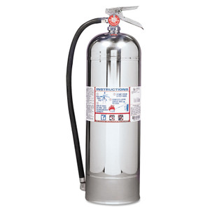 Kidde ProPlus 2.5 W H2O Fire Extinguisher, 2-A, 2.5 gal, 20.86 lb (KID466403) View Product Image