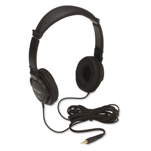 Kensington Hi-Fi Headphones, Plush Sealed Earpads, Black (KMW33137) View Product Image