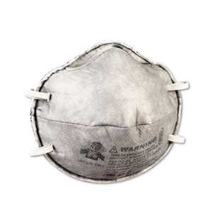 3M R95 Particulate Respirator w/Nuisance-Level Organic Vapor Relief, One Size Fits All, 20/Box View Product Image