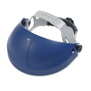 3M Tuffmaster Deluxe Headgear with Ratchet Adjustment, 8 x 14, Blue (MMM8250100000) View Product Image