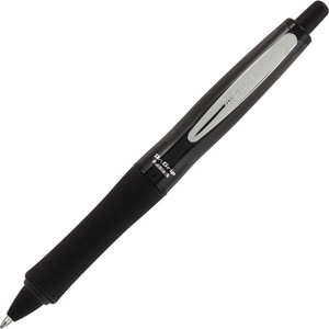 Pilot Dr. Grip Center of Gravity Retractable Ballpoint Pens - 1 mm Medium Rectangle Pen Point - Refillable - Retractable - Black Ink - Black Barrel Product Image 