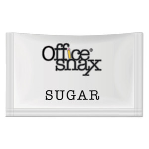 Office Snax Premeasured Single-Serve Sugar Packets, 1200/Carton (OFX00021) View Product Image