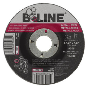 4-1/2 X 1/8 B-LINE T27 COMBO WHEEL A30S 7/8 A.H. (903-4121878) View Product Image