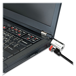 Kensington ClickSafe Keyed Laptop Lock, 5 ft Cable, Black (KMW64637) Product Image 