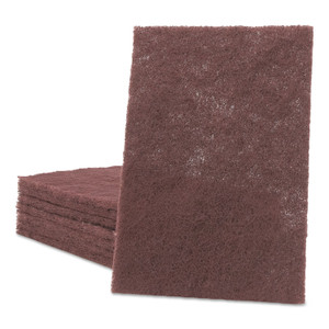 Scotch-Brite PROFESSIONAL General Purpose Hand Pad, 6 x 9, Maroon, 20/Box, 3 Boxes/Carton (MMM04029) View Product Image