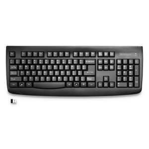 Kensington Pro Fit Wireless Keyboard, 18.38 x 8 x 1.25, Black View Product Image