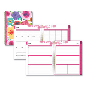 Blue Sky Mahalo Academic Year Create-Your-Own Cover Weekly/Monthly Planner, Floral Artwork, 11 x 8.5, 12-Month (July-June): 2023-2024 View Product Image