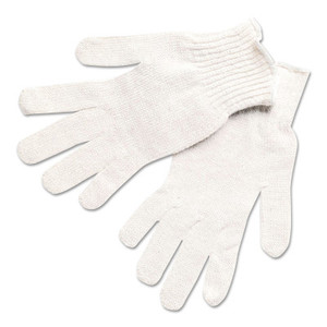 Cotton/Polyester Knit Glove Natural Large (127-9500Lm) View Product Image