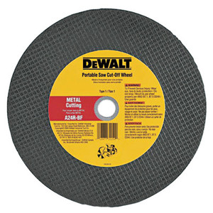 14"X1/8"X1" Metal Portable Saw Cut Off Wheel (115-Dw8020) View Product Image