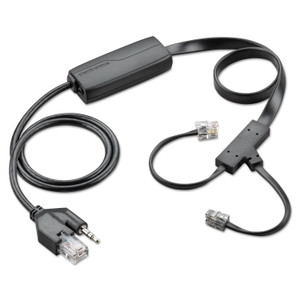 poly APC-43 Electronic Hook Switch Cable, Black (PLNAPC43) View Product Image