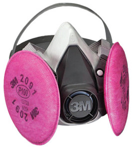 3M 6391 RESPIRATOR6000 W/P100 LARGE (142-6391) View Product Image