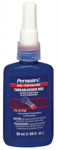 High Temperature Threadlocker Red 50 Ml Bottle (230-27250) View Product Image