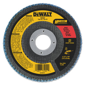 4-1/2" X 7/8" 60 Grit Zirconia Flap Disc Wheel (115-Dw8308) View Product Image