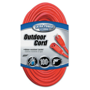 100' 14/3 Sjtw-A Red Extcord 300V (172-02409) View Product Image