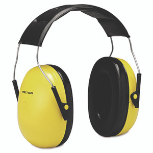 3M Optime 98 H9A Earmuffs, 25 dB NRR, Yellow/Black View Product Image