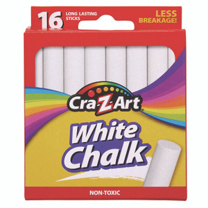Cra-Z-Art White Chalk, 16/Pack View Product Image
