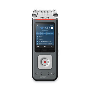 Philips Voice Tracer DVT8110 Digital Recorder, 8 GB, Black (PSPDVT8110) View Product Image