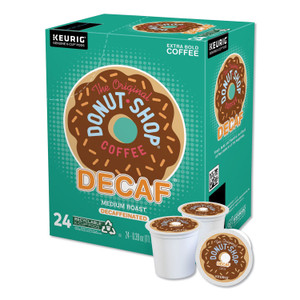 The Original Donut Shop Donut Shop Decaf Coffee K-Cups, 24/Box (DIE7401BX) View Product Image