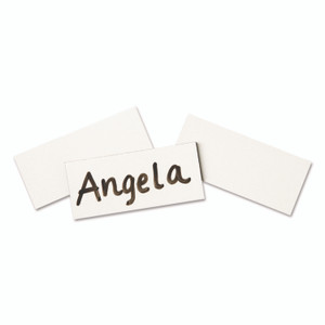 Quartet Magnetic Write-On/Wipe-Off Strips, 0.88 x 2, White, 25/Pack View Product Image