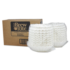Brew Rite Basket Filters for Retail and Commercial Coffeemakers, 8-10 Cup Size, 1,000/Carton View Product Image