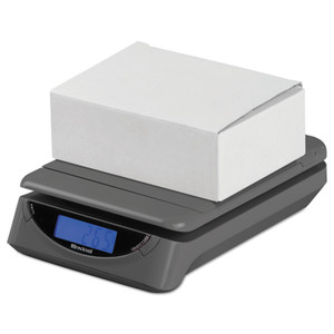 Brecknell 25lb Electronic Postal Shipping Scale, 8 x 6 Platform, Gray View Product Image