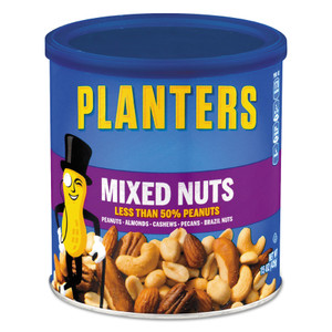 Planters Mixed Nuts, 15 oz Can (PTN01670) View Product Image