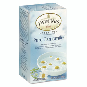 TWININGS Tea Bags, Pure Camomile, 1.76 oz, 25/Box View Product Image